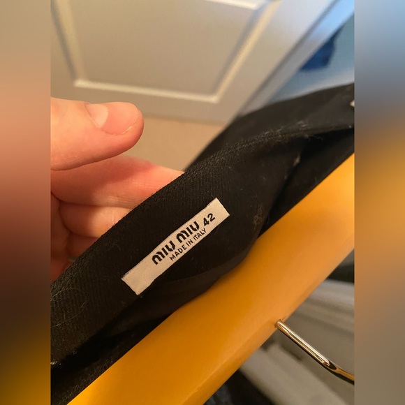 Mini wool Miu miu skirt - Picture 3 of 7